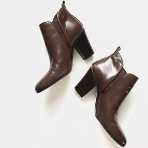 Michael Kors Leather Booties